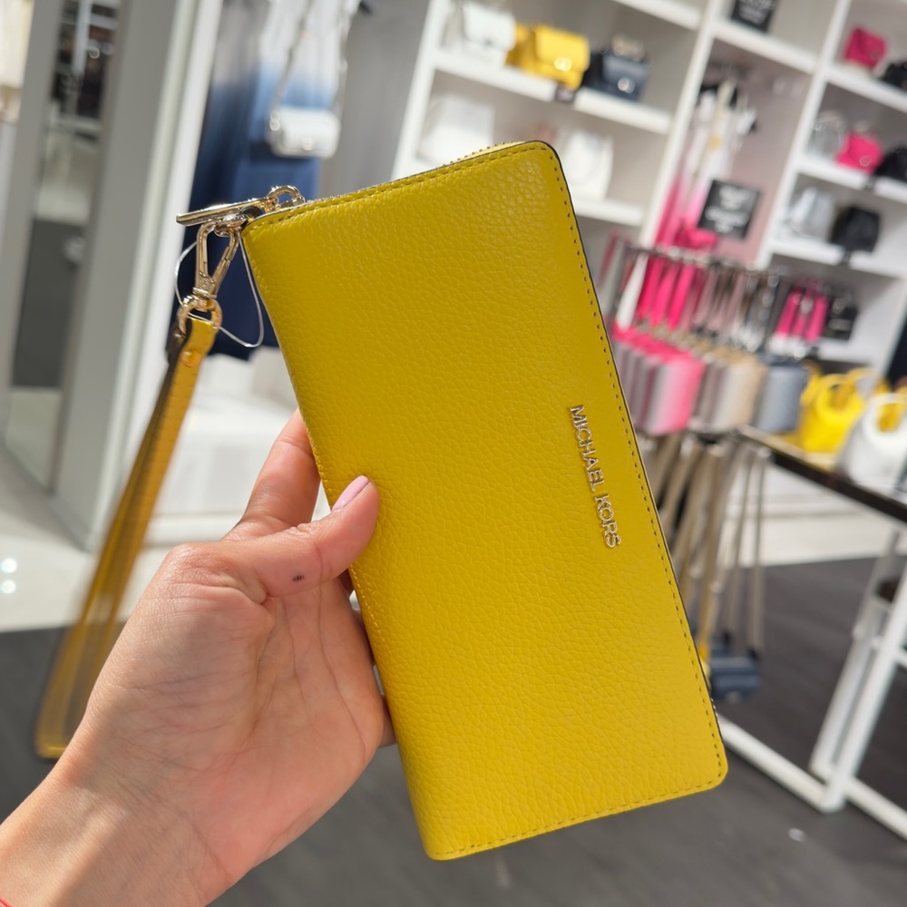 Michael Kors Yellow Women's Wallet
